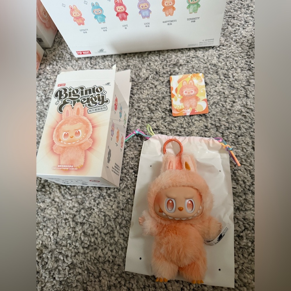 (Open Box) Labubu 3.0 Big into Energy Happiness